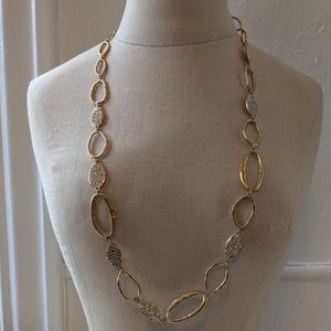 ABS Allen Schwartz chain necklace+bracelet set